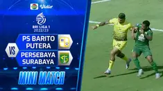 Berita video highlights pertandingan BRI Liga 1 2022/2023 pekan ke-29 antara Barito Putera melawan Persebaya Surabaya yang dimenangkan oleh Barito dengan skor 2-1, pada Kamis (9/3/23).