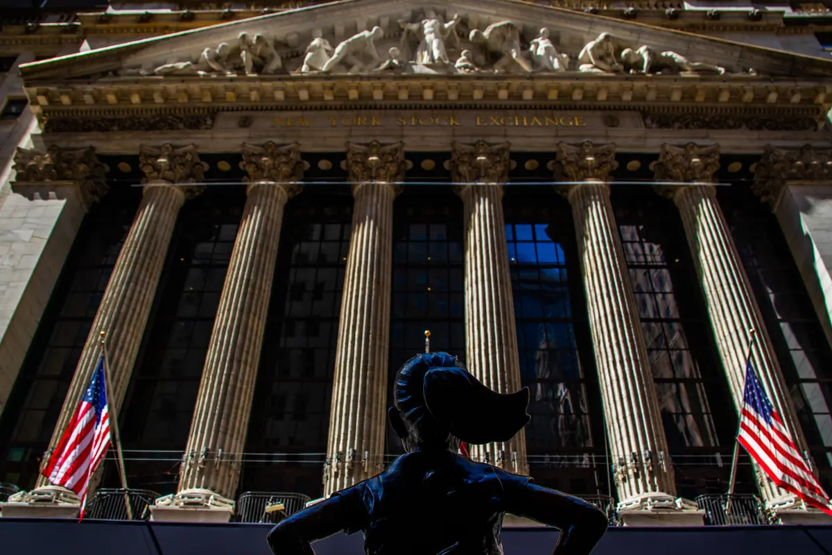 Bursa Efek New York, Amerika Serikat (Foto: Unsplash/Jimmy Woo)