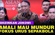 VIDEO: Zainudin Amali Bakal Mundur Sebagai Menpora, Sudah Lapor Jokowi