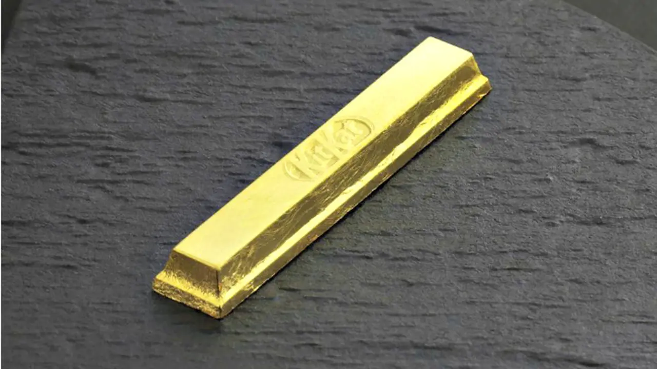 Wow, Kit Kat Ini Berlapis Emas