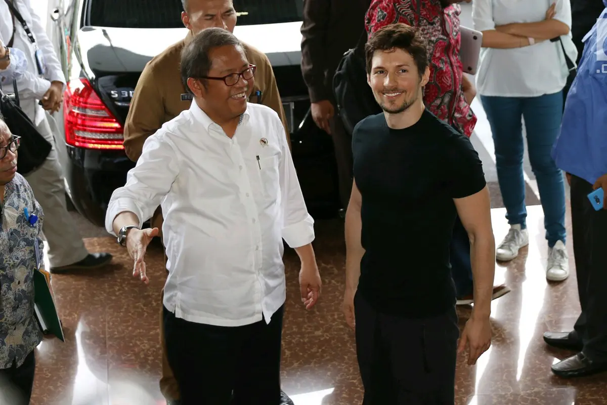 Pendiri Telegram Temui Kemkominfo