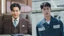 Siwon dan Lee Jae Wook dalam Death's Game (Foto: TVING)