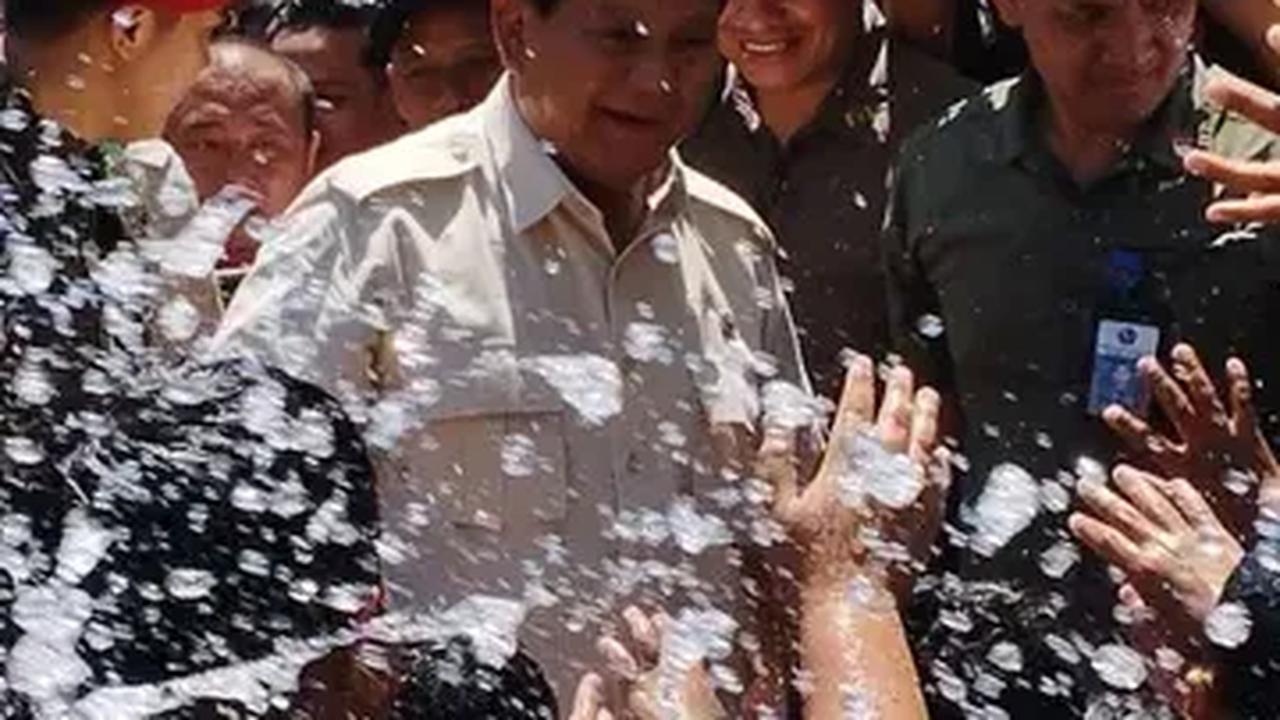 Di Hadapan Ribuan Komcad Tahun 2023, Prabowo: Pertahanan Negara Tidak Cukup Mengandalkan Militer