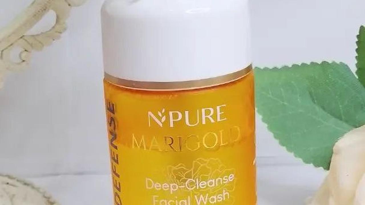 10. Marigold Deep Cleanse Facial Wash<br>