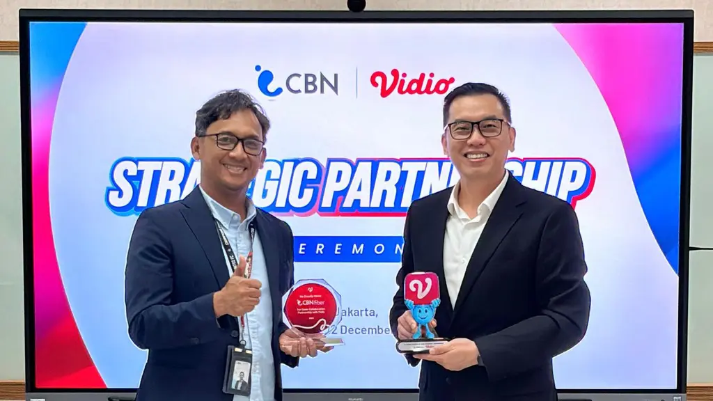 Kini nikmati vidio hiburan bersama Vidio dan CBN Fiber semakin seru dan menguntungkan.