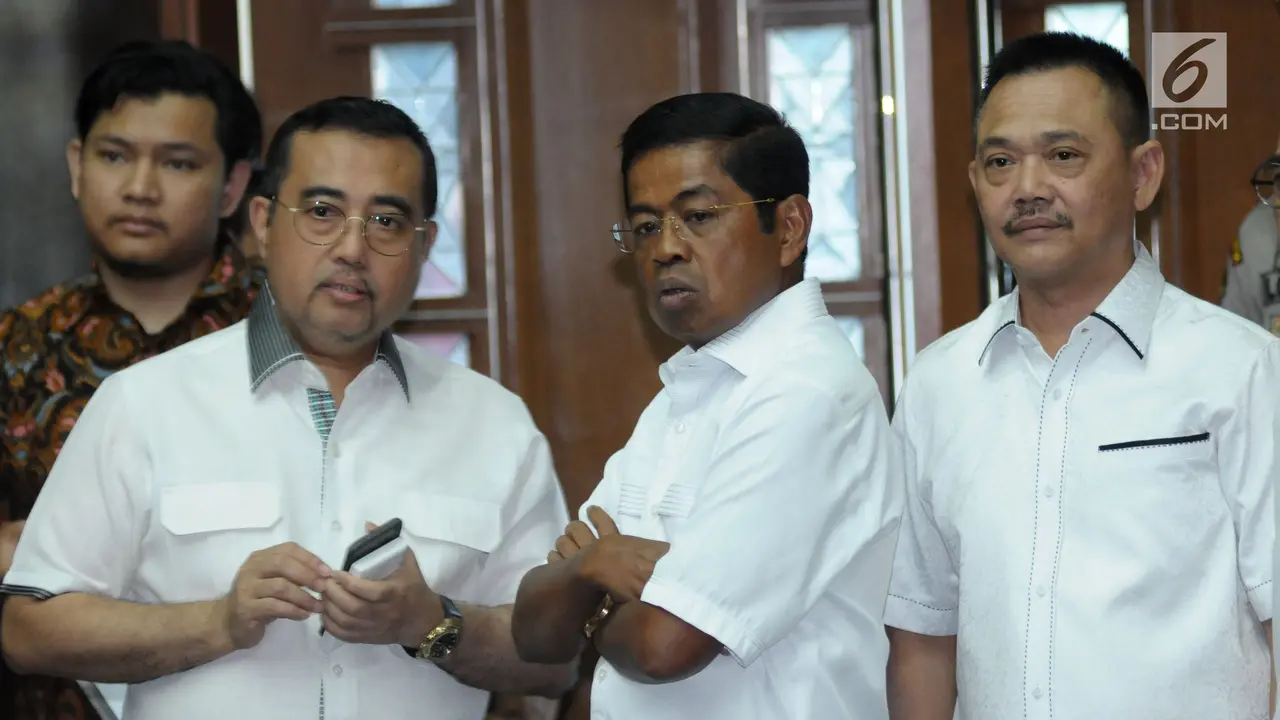 Agung Laksono hingga Mensos Hadiri Sidang Tuntutan Setya Novanto