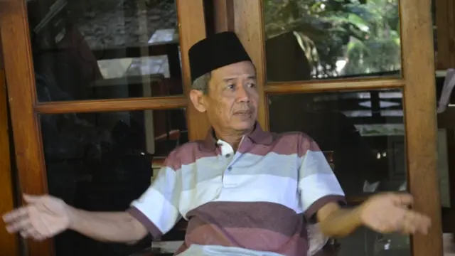 Budayawan Banyumas, Ahmad Tohari. (Foto: Liputan6.com/Muhamad Ridlo)