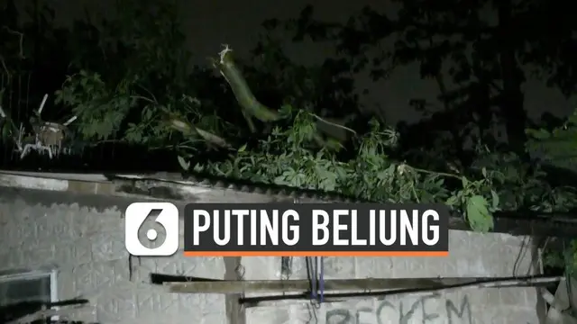 Puting beliung merusak sejumlah rumah yang ada di kawasan Bekasi Timur. Satu warga mengalami trauma setelah panik melihat angin puting beliung.