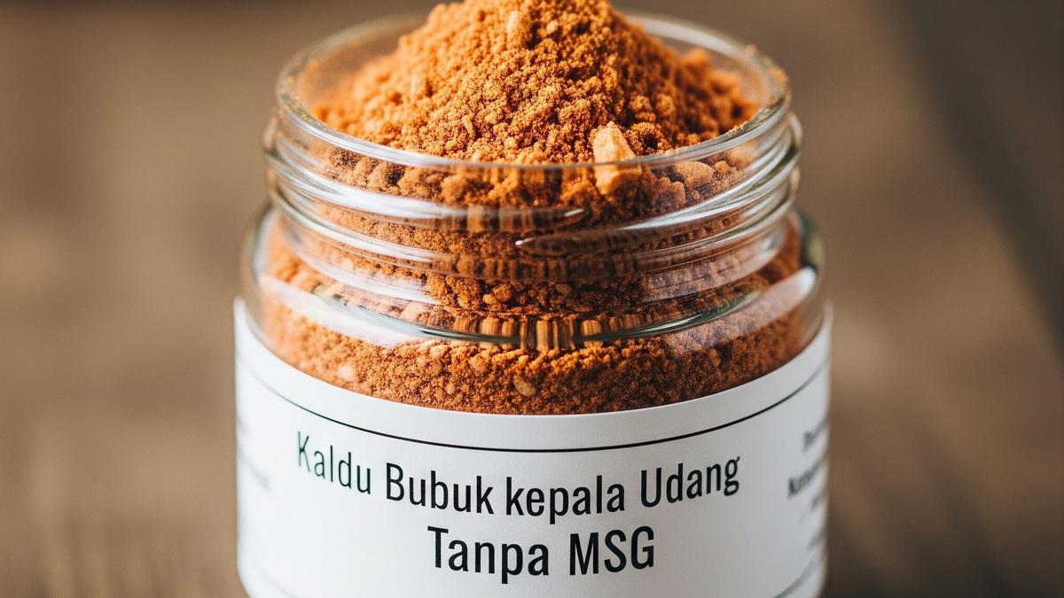 Cara Membuat Kaldu Bubuk dari Kepala Udang Tanpa MSG, Gurih Alami dan Tahan Lama