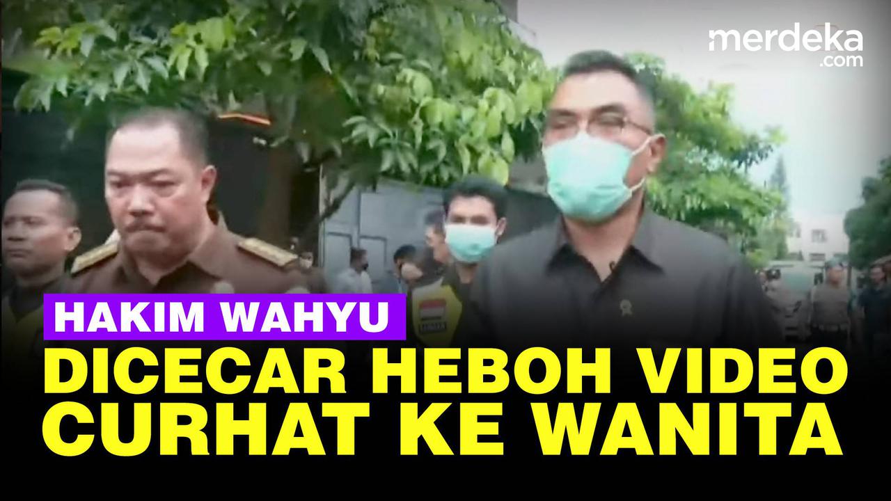 VIDEO: Reaksi Hakim Wahyu soal Heboh Video Curhat Kasus Sambo ke Teman Wanita