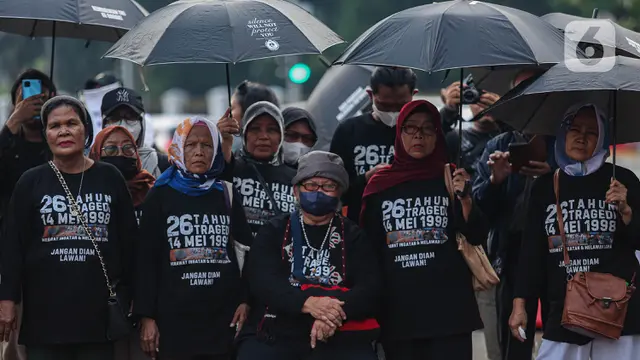 Aksi Kamisan ke-815 Rawat Ingatan Tragedi Mei 1998