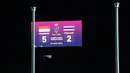 Skor akhir laga final sepak bola SEA Games 2023 antara Timnas Indonesia U-22 melawan Timnas Thailand U-22 di Olympic Stadium, Phnom Penh, Kamboja, Selasa (16/05/2023). Skuad Garuda Nusantara menang dengan skor 5-2. (Bola.com/Abdul Aziz)
