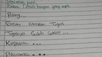 Yakin Bisa Tahan Ketawa Baca 6 Puisi Buatan Anak SD Ini?