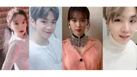 Artis Korea melawan virus Corona (Instagram/ renebaebae, daniel.k.here, dlwlrma, Twitter/ BTS_twt)