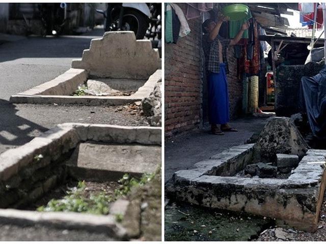 6 Potret Makam Gang Kuburan Yang Viral Tersebar Di Tengah Perkampungan Hot Liputan6 Com