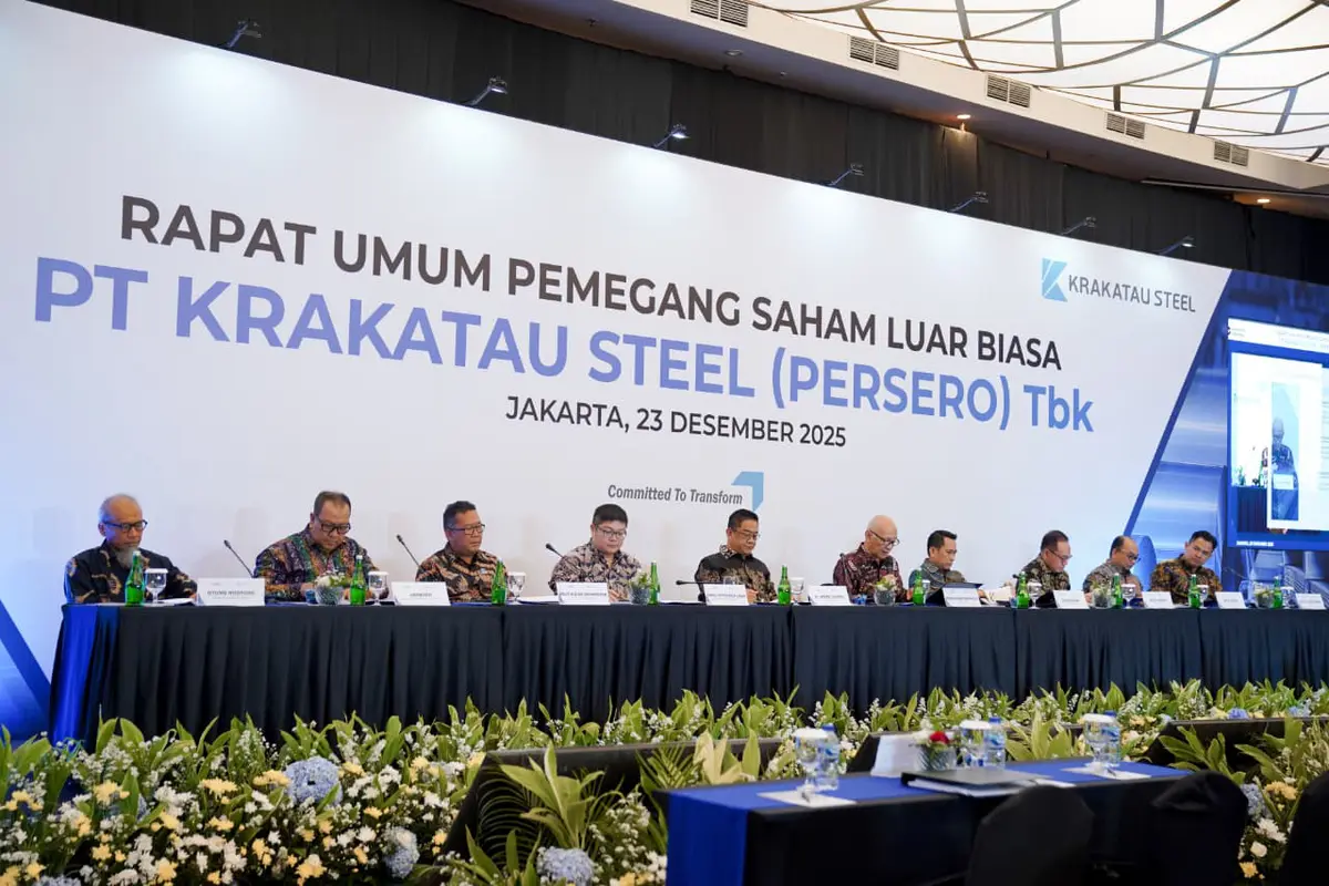 Rapat Umum Pemegang Saham Luar Biasa (RUPSLB) Tahun 2025  PT Krakatau Steel (Persero) Tbk (KRAS). Dok KS
