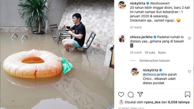 Kediaman Nicky Tirta Terendam Banjir untuk Kedua Kalinya Selama 20 Tahun