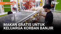 Aksi Solidaritas di Surabaya, Makan Gratis untuk Keluarga Korban Banjir