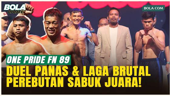 One Pride Fight Night 89 Sajikan Pertarungan Penuh Tensi Tinggi!