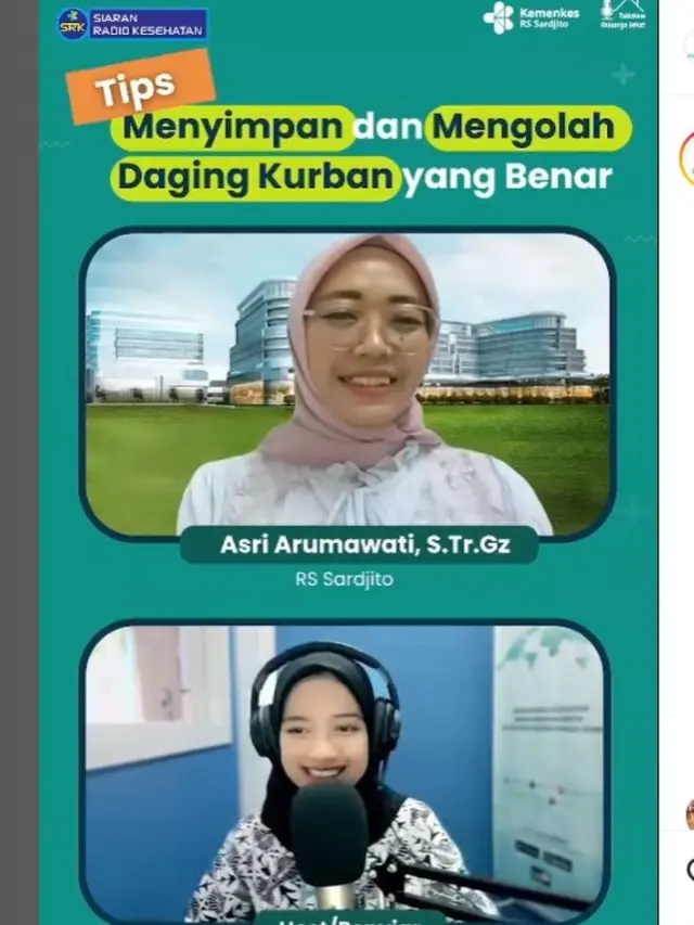 Ahli Gizi Ingatkan Batasi Konsumsi Daging Kurban di Idul Adha untuk Kurangi Risiko Penyakit Jantung hingga Kanker