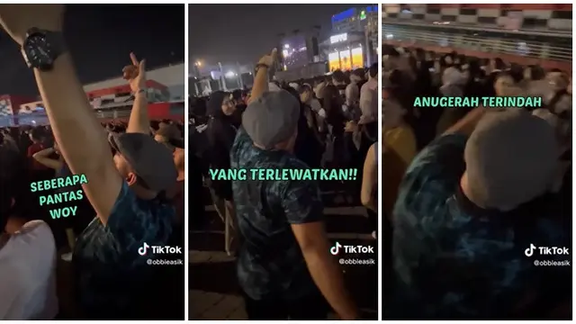 Fans Sejati, Pria Ini Berhasil Tebak Lagu Sheila on 7 di Konser 'Tunggu Aku di Jakarta'