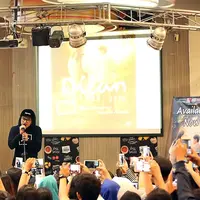 Peluncuran DVD Dilan 1990 di KFC Kemang (Bambang E. Ros/bintang.com)