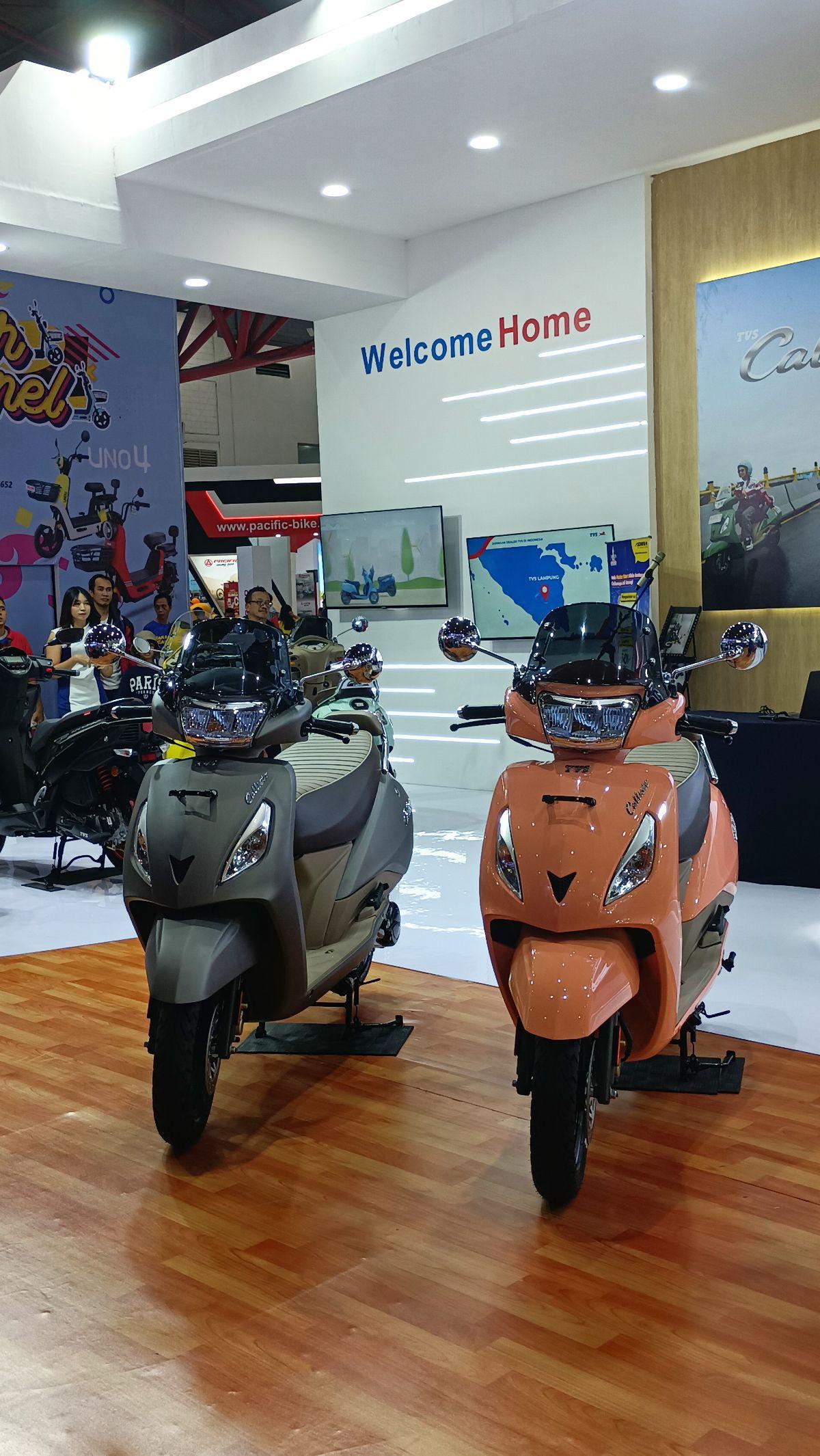 Motor yang memiliki bodi yang kokoh dan dilengkapi dengan berbagai pilihan warna