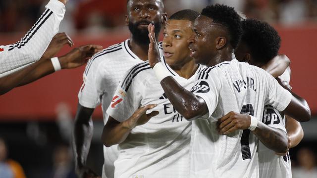 FOTO Kylian Mbappe dan Vinicius Junior, Real Madrid