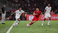 Timnas Indonesia U-23 menelan kekalahan 0-1 dari Vietnam U-23 pada laga final Piala AFF U-23 2025 di Stadion Utama Gelora Bung Karno, Jakarta, Selasa (29/7/2025) malam WIB. Hasil minor itu, Tim Garuda Muda kembali gagal meraih trofi juara di turnamen tersebut. (Bola.com/Abdul Aziz)