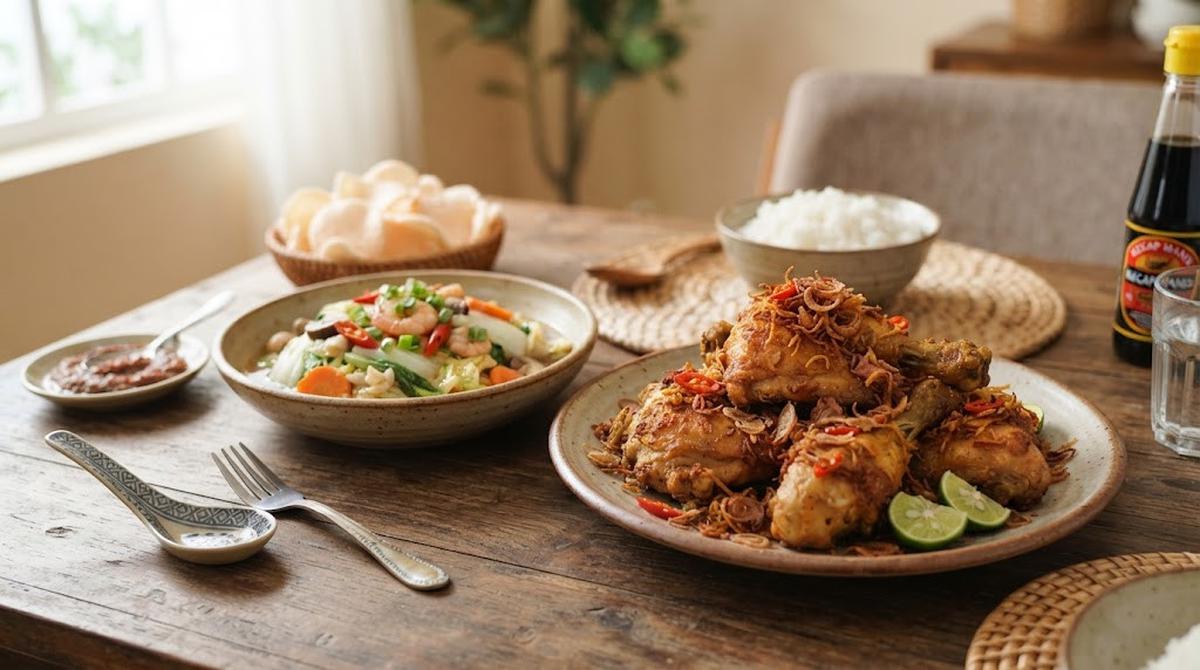 Pasangan Lauk dan Sayur untuk Hidangan Sehari-hari