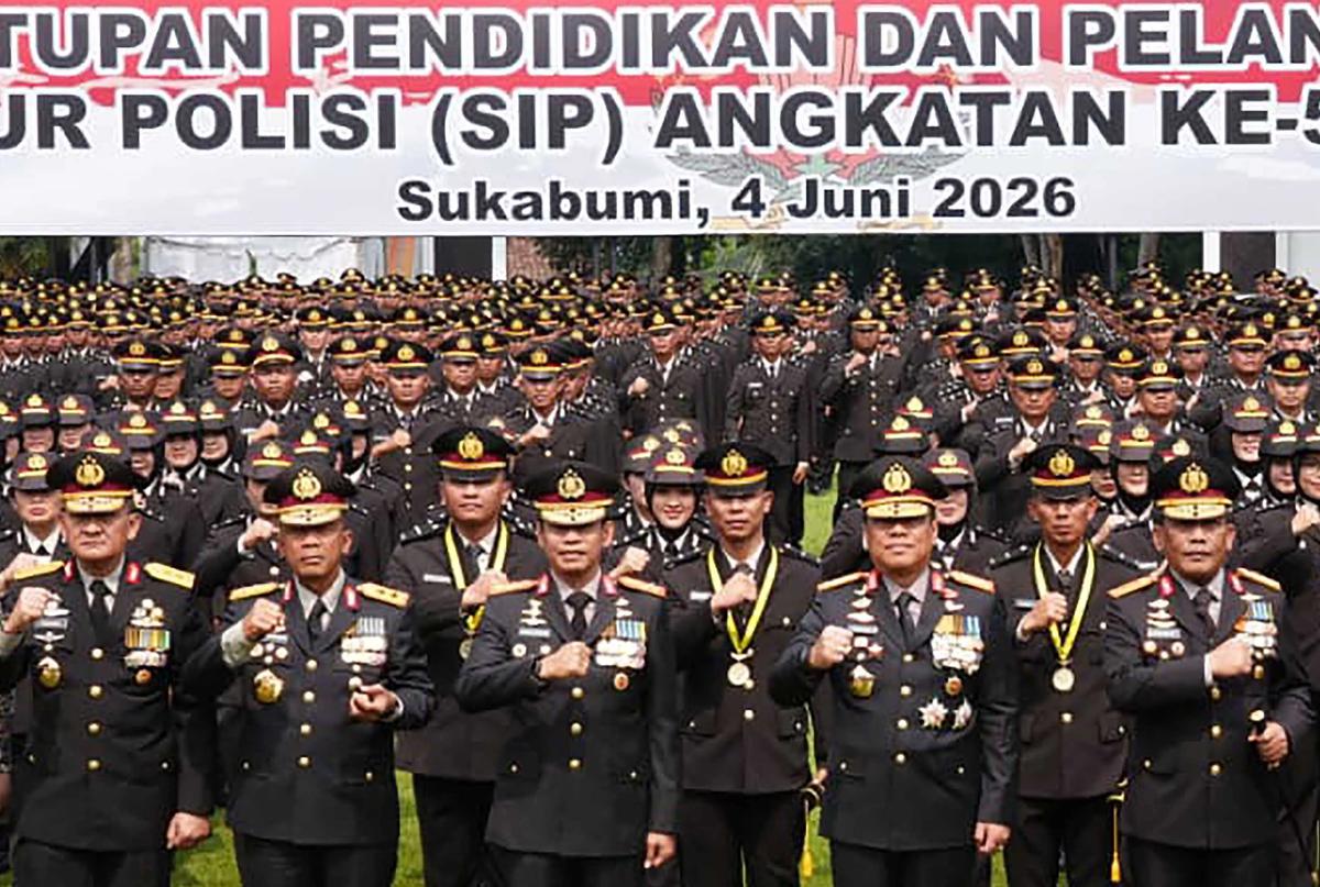 FOTO: Ribuan Perwira Baru Polri Disiapkan Perkuat Pelayanan di Daerah