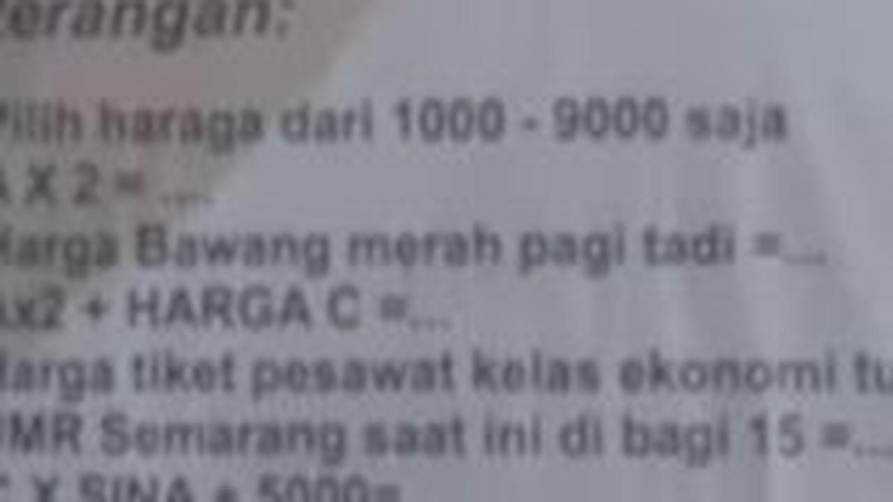 Warung Soto di Semarang Ini Tentukan Harga Pakai Rumus Matematika, Pembeli Suruh Hitung Sendiri