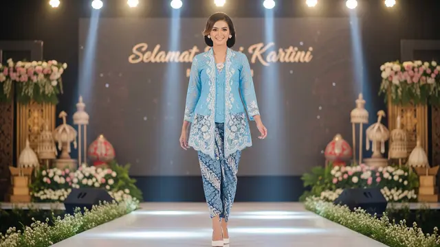 Model Kebaya Kekinian untuk Hari Kartini/Gemini AI