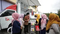 OJK menggelar kegiatan Edukasi Keuangan Bagi Pelaku UMKM dan Ibu Rumah Tangga di Rumah Susun Sederhana Sewa (Rusunawa) Marunda. (Dok OJK)