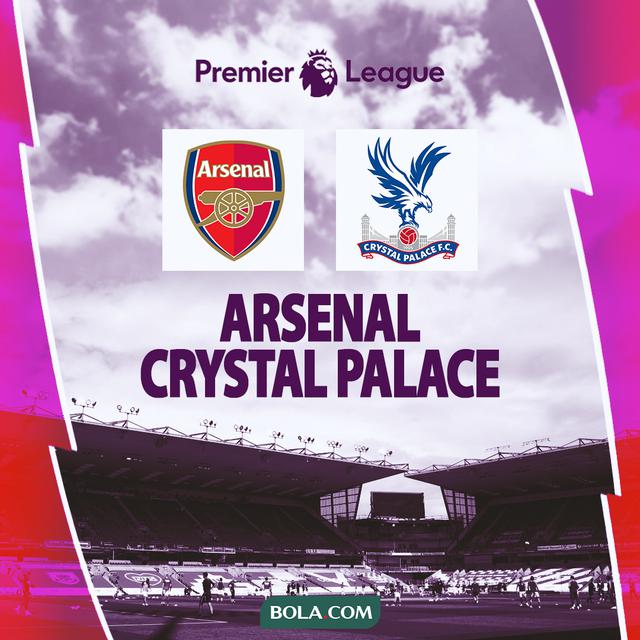 Liga Inggris - Arsenal vs Crystal Palace