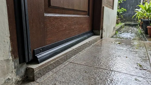 Salah Memasang Karet Seal, Door Sweep, dan Ambang Pintu