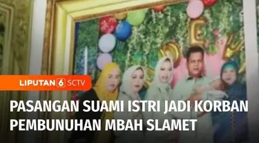 Dua jasad pria dan wanita yang ditemukan dalam satu liang lahat di komplek kebun milik mbah Slamet diduga warga Lampung. Keduanya merupakan pasangan suami istri yang dikabarkan hilang setahun lalu.