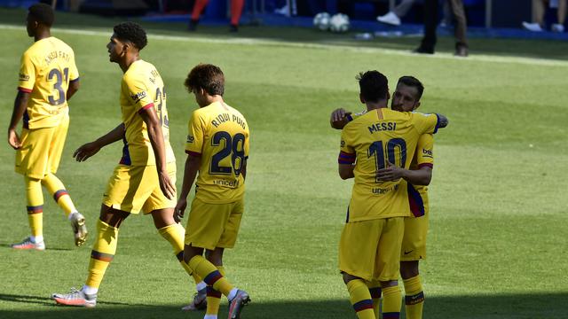 Barcelona Tutup La Liga 2019-2020 dengan Pesta Gol