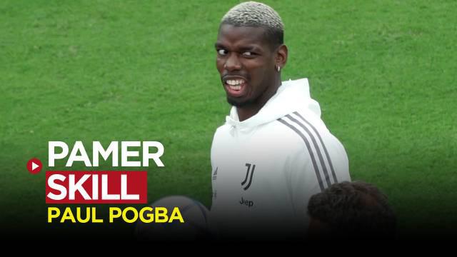 Berita video sesi latihan Juventus jelang lawan Barcelona. Paul Pogba unjuk skill baru nih!