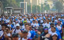 FOTO: Suasana Jakarta International Marathon 2024 yang Diikuti Belasan Ribu Pelari dari 32 Negara