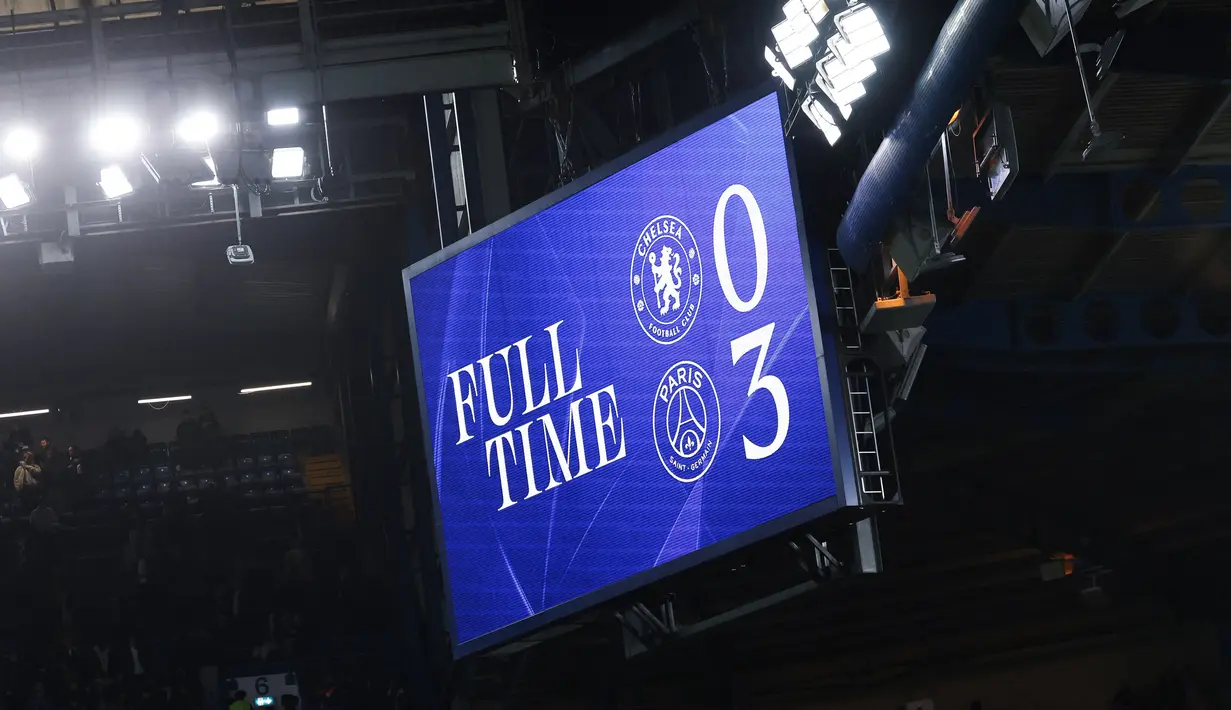 Hasil tersebut memperpanjang periode sulit The Blues, yang kini hanya mampu mencatat satu kemenangan dari tujuh pertandingan terakhir di waktu normal di semua ajang. (AFP/Franck Fife)