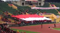 Bunyi Peluit dari Tribun Suporter Ganggu Timnas Indonesia U-22?