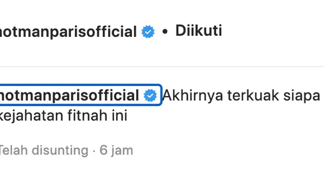 Unggahan Hotman Paris soal Iqlima Kim. (Foto: Dok. Instagram @hotmanparisofficial)