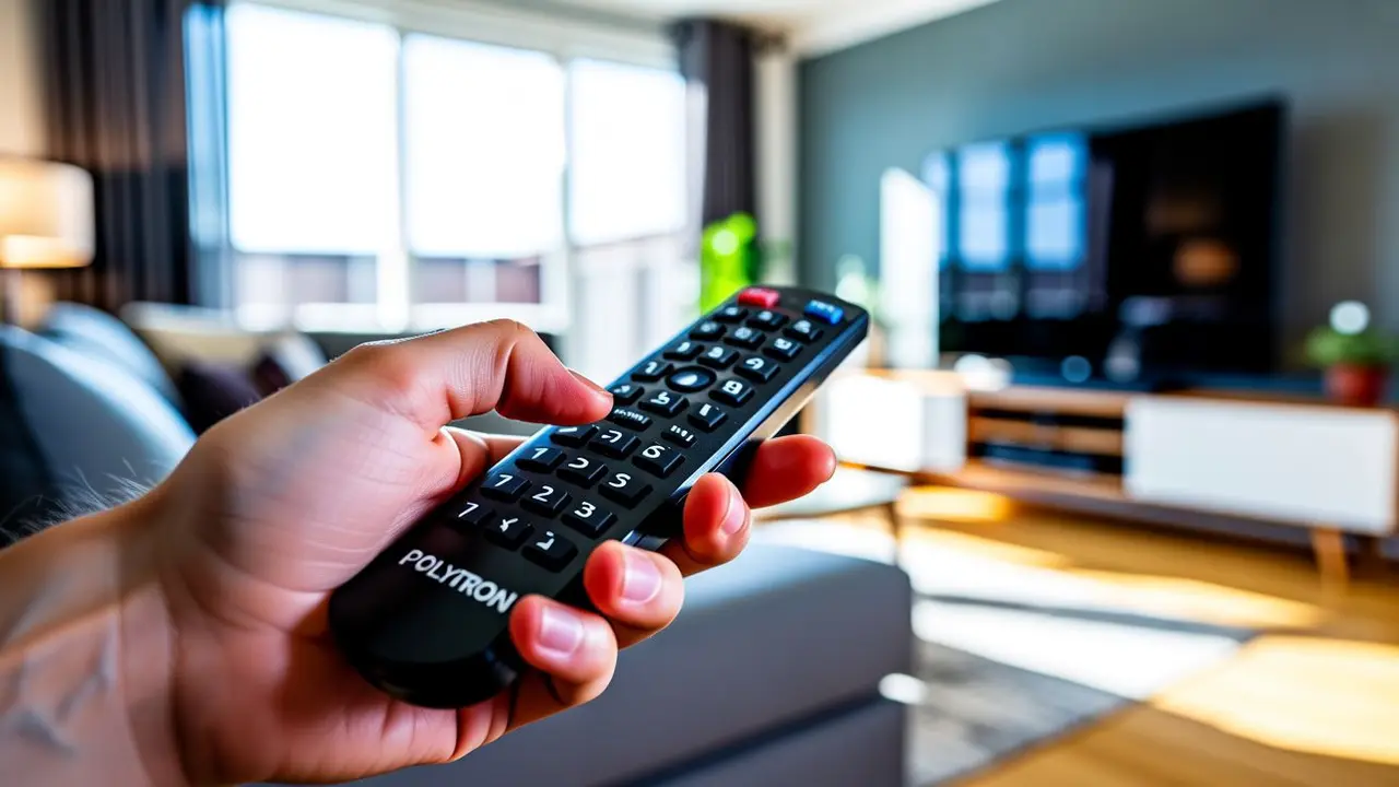 kode remot tv polytron