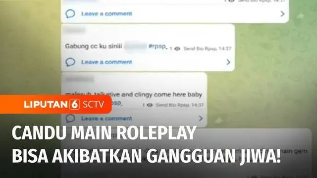 Permainan roleplay yang membuat pemainnya berperan sebagai karakter fantasi, kini digandrungi sejumlah anak. Menjadi karakter lain di medsos tanpa diketahui identitas aslinya ini, ternyata bisa timbulkan efek negatif mulai dari kecanduan hingga gangg...