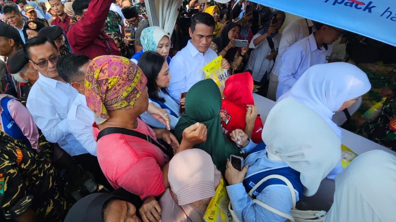 Gerakan Pangan Murah di Jatim, Beras 5 Kg Bisa Dibawa Pulang Cuma Rp55 Ribu