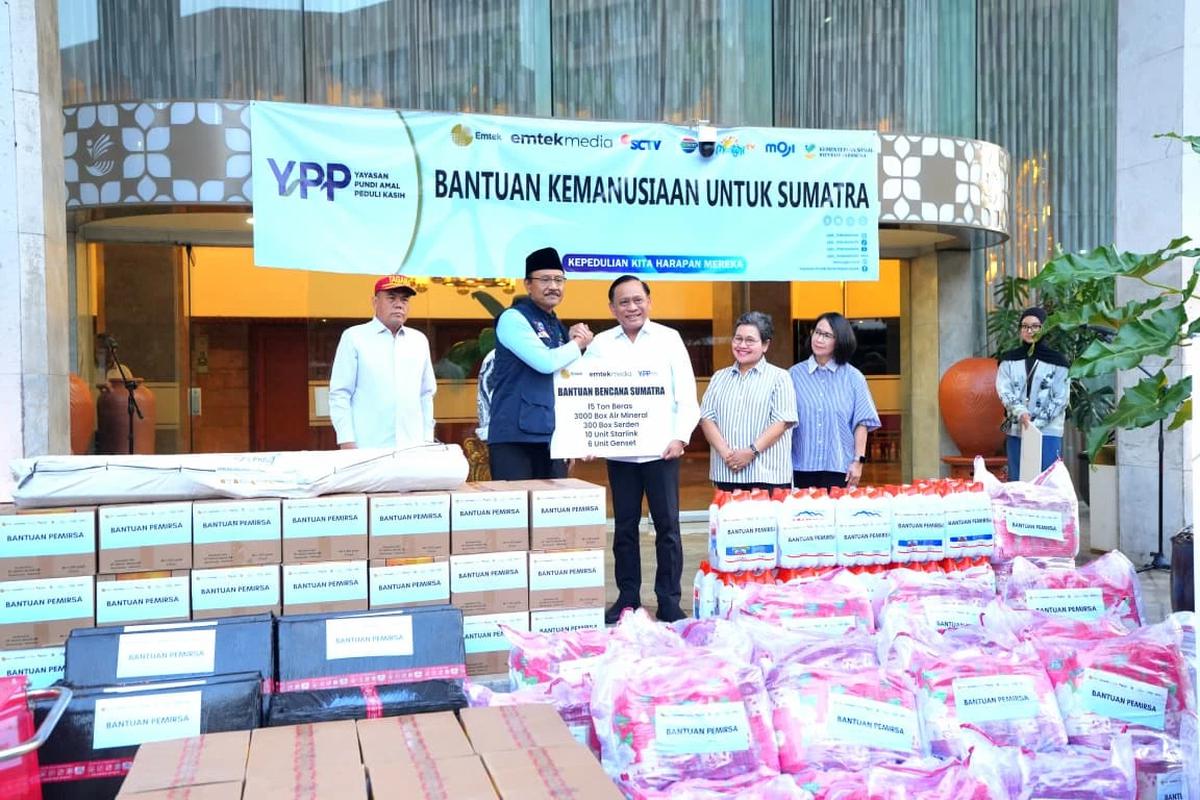 Emtek Group Gerak Cepat Salurkan Bantuan Kemanusiaan untuk Korban Bencana di Sumatera Barat, Sumatera Utara dan Aceh