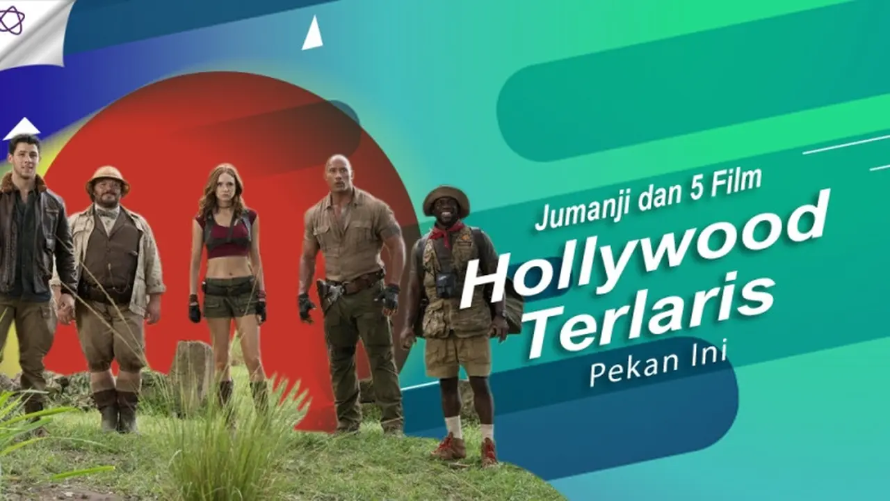 [Bintang] Jumanji dan 5 Film Hollywood Terlaris Pekan Ini