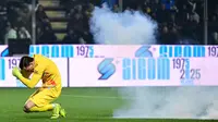 Fans Inter Milan Pelempar Kembang Api yang Lukai Emil Audero Dihukum 4 Tahun Larangan Datang ke Stadion