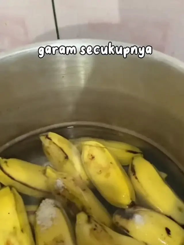 Modal 1 Bahan, Ini Cara Rebus Pisang Agar Tetap Kuning Segar dan Tidak Menghitam